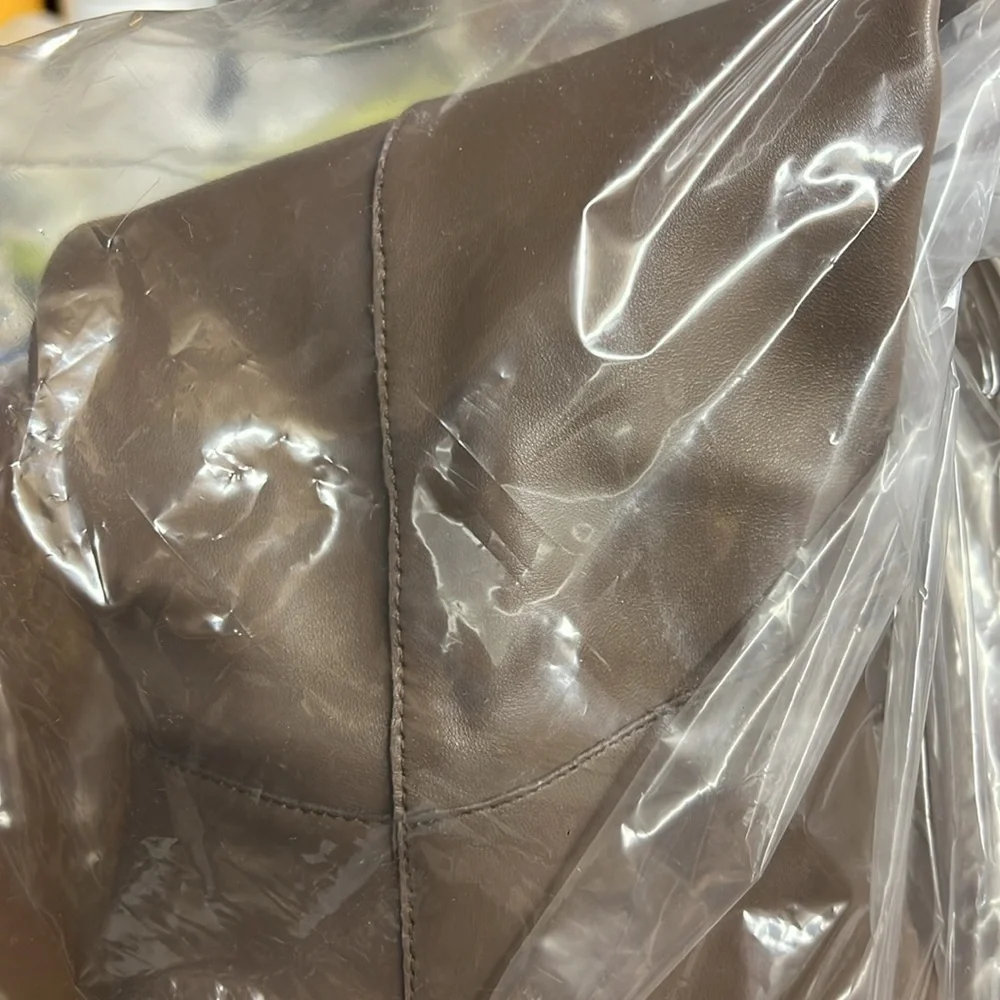 J. Crew New Stevie knee-high pull-on boots in leather